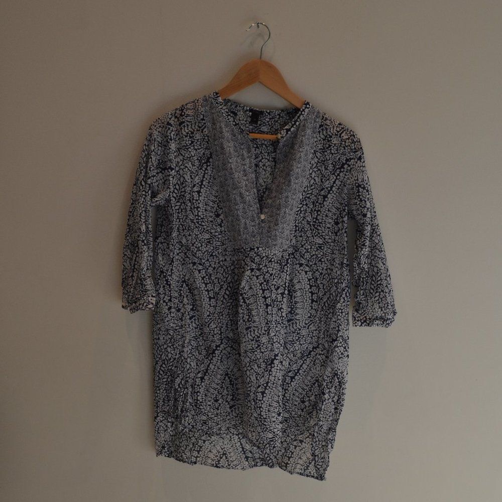 J. Crew Navy Blue Size XS Blouse